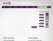 Tablet Screenshot of nact.com